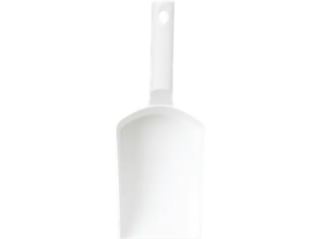 Rechte Handschep Medium 1 Liter Wit