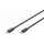 USB Type-C-aansluitkabel Type-C-CM/M 3m 5V/3A 15W 480MB 2.0 Zwart