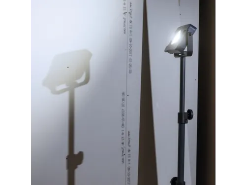 accu-schijnwerper voor in de bouw,behuizing kunststof,COB-led
