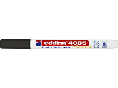 Krijtstift edding by Securit 4085 rond 1-2mm zwart