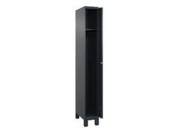 locker,HxBxD 1950x250x500mm,1vak,vak B 250mm,cil.-slot,voeten