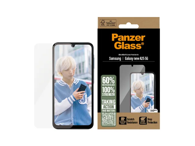 PanzerGlass Screen Protector Samsung Galaxy A26 5G | Ultra-Wide Fit