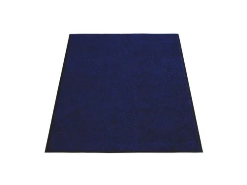 Schoonloopmat Binnen 90x150 Wasbaar Blauw