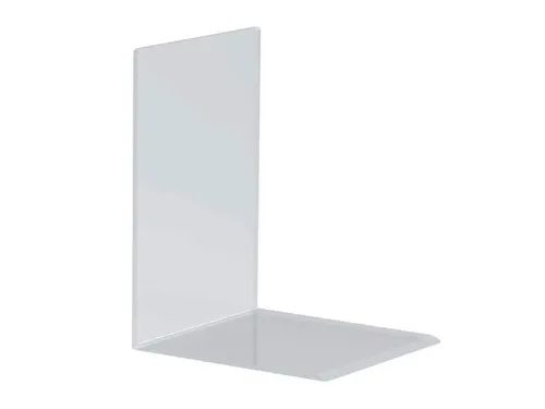 Boekensteun MAUL acryl 16x15x21cm set 2 glashelder