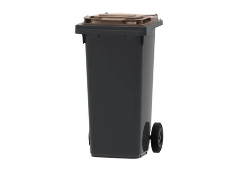 Mini-Container 120 Liter Grijs Bruin