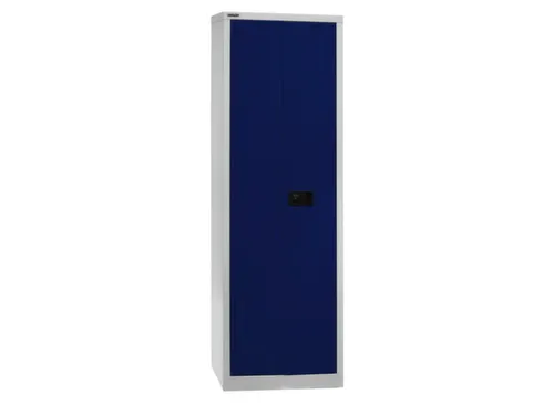 kantoorkast openslaande deuren HxBxD 1950x600x400mm Stalen Grijs Blauw