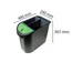 Ecologische papierma nd 26L zw/antraciet
