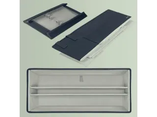 Leitz Stoffen Hot Desking Opbergtas met deksel donkergrijs - 7