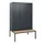 locker met bank,HxBxD 1950x1200x815mm,3vak,vak B 400mm,draaigrendel