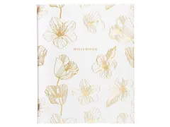 Notitieboek Èccolo Line Floral lijn ca.20x25cm 80gr. 256pag.