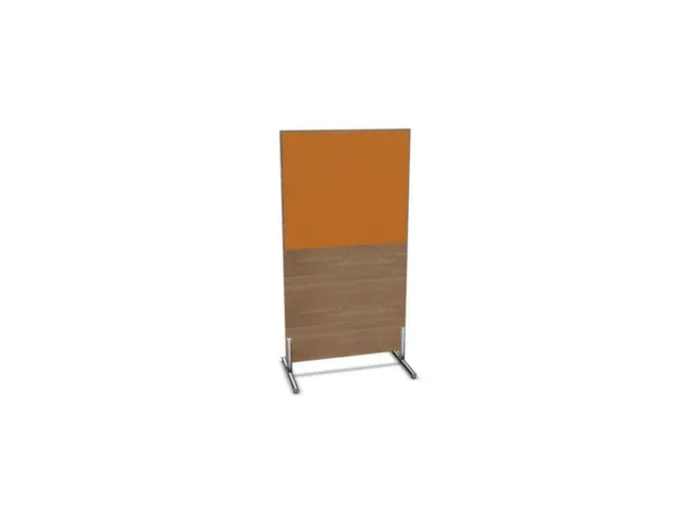 scheidingswand,HxB 1545x800mm,NT-cherry,BN3005-geel