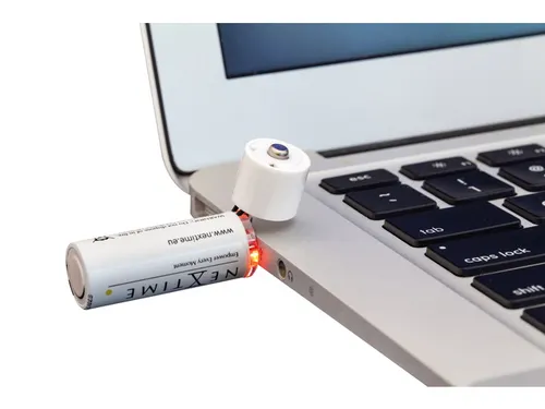 oplaadbare AA USB-Batterij blister a 4 stuks