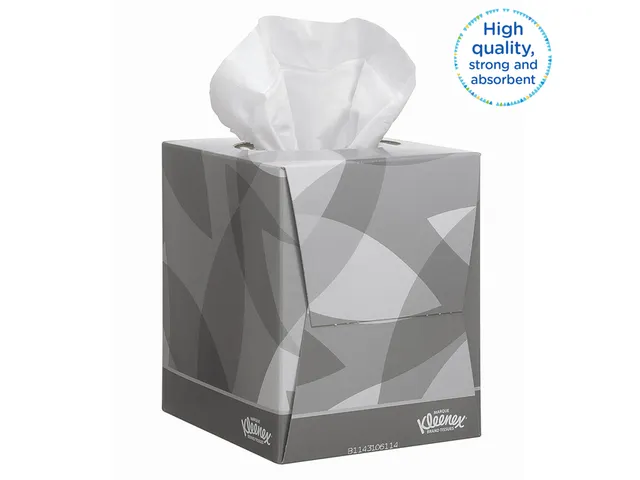 Mouchoir papier KC Kleenex 8834 Cube 2 épaisseurs blanc