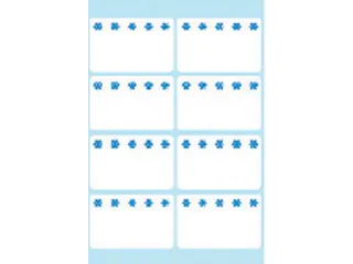 Etiket Herma 3770 26x40mm Diepvries Wit 56 stuks - 1
