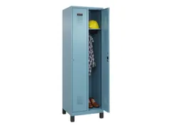 locker,HxBxD 1950x600x500mm,2vak,vak B 300mm,cil.-slot,voeten
