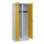 locker voor scheiding van kleding,HxBxD 1950x800x500mm,2vak