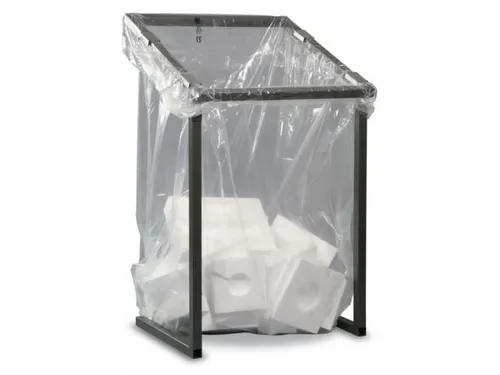 Groot Volume Afvalverzamelaar 1000 Liter Zwart 950/1230x730x685