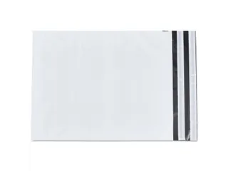 Verzendzak Bodemvouw 390x430mm 60µm met kleefbare klep 500 Stuks - 2