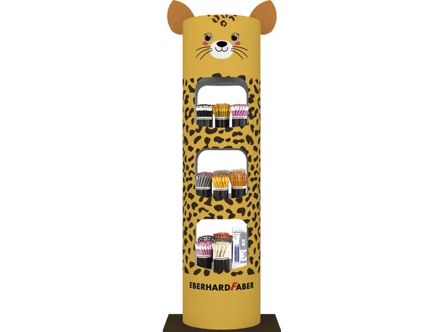 Gelpen Eberhard Faber Animal Erase-it Panda display incl. vulling à 4