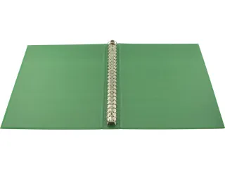 Ringband Kangaro A4 PP 23-rings O-25mm mechaniek groen - 2