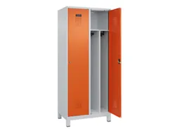 locker voor scheiding van kleding,HxBxD 1950x800x500mm,2vak