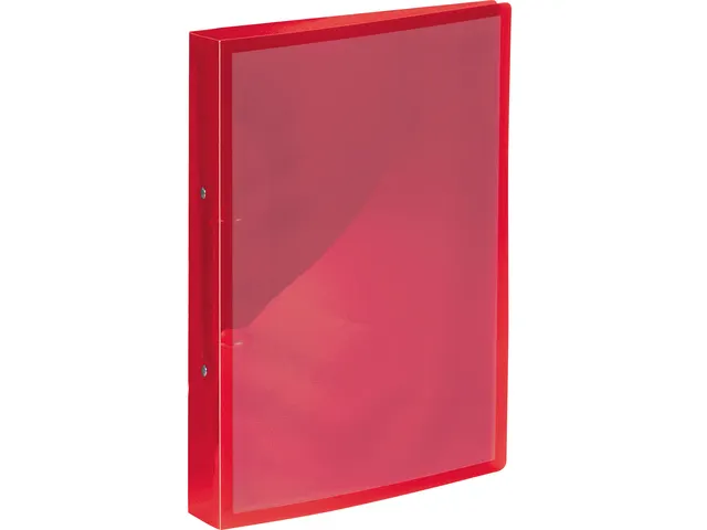 Presentatieringband Kangaro venster 25mm 2-rings, A4 formaat. Vervaard