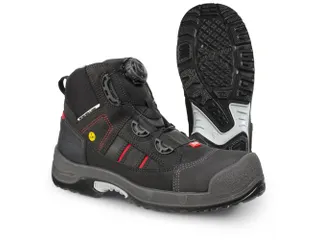 Jalas 1718 Zenit Easyroll S3 veiligheidsschoenen SRC zwart/rood 42 - 1