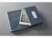 Notitieboek Conceptum A5 blauw metallic gelinieerd hardcover