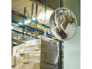 Observatiespiegel Speciale Kunststof Ø 600Mm zichtbreedte 6m - 2