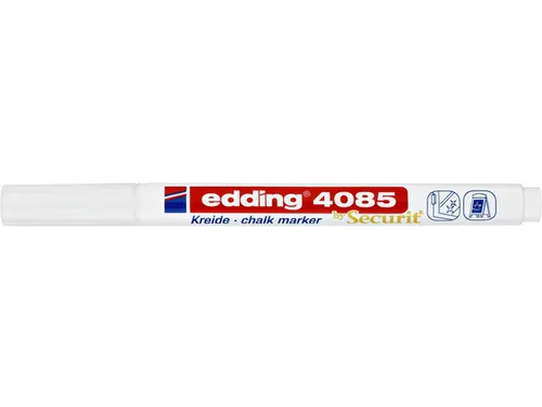 Krijtstift edding by Securit 4085 rond 1-2mm wit