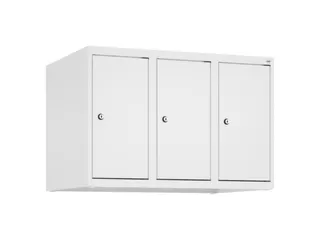 opzetkast,v. locker,3vak.,vak B 250mm,HxBxD 500x750x500mm,vleugeldeur - 1