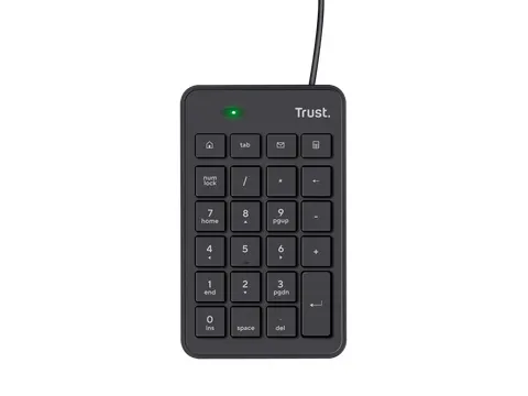 Xalas Usb Nummeriek toetsenblok 22221 met kabel zwart
