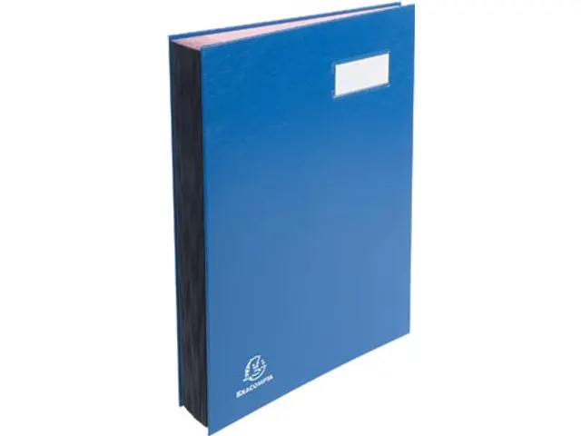 Exacompta Handtekenmap Blauw 57022e 20 vakken