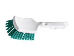 Handborstel met steel, hard, groen 2 Stuks