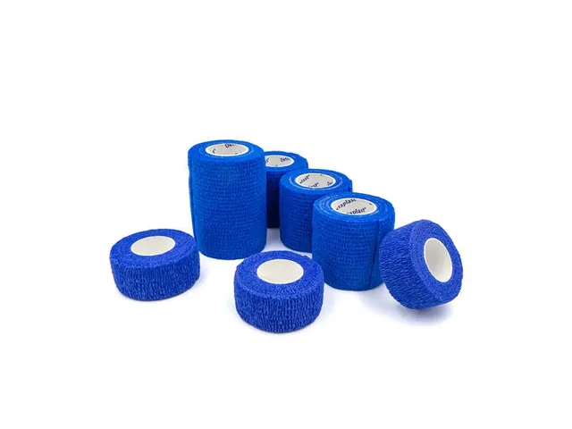 Pansement auto-adhésif Detectaplast bleu assorti 7 pièces