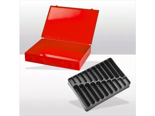 assortimentskoffer,HxBxD 50x335x240mm,20vakken