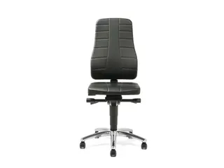 Werkstoel Ergoplus 40 Kunstleer Esd 450-600mmx460x410-470mm Wielen - 2