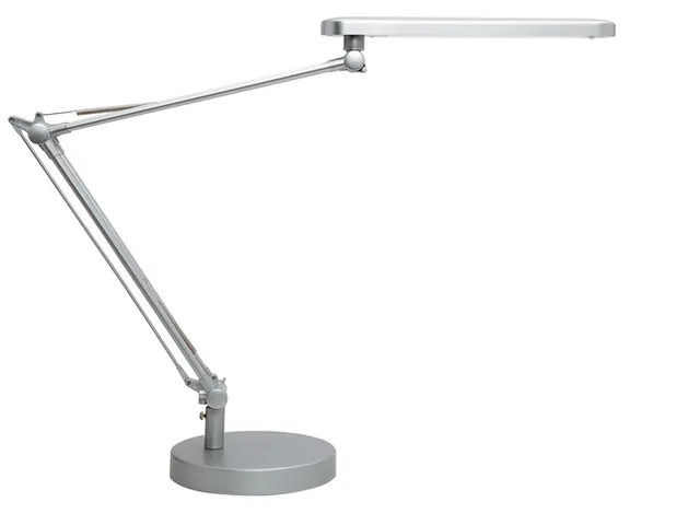 Bureaulamp Unilux Mamboled 2.0 LED Metallic grijs
