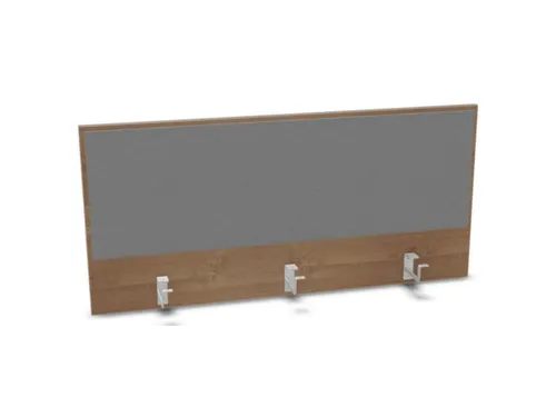 opzetpaneel,v. bureau,aanbouw achter,B 1200mm,NT-cherry,BN8078-grijs
