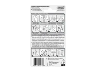 Bevestigingsstrip W17081c Haak Ovaal draagvermogen 1,4kg - 6