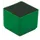 Inzetbak HxLxB 40x49x49mm Polystyreen Groen 50 stuks
