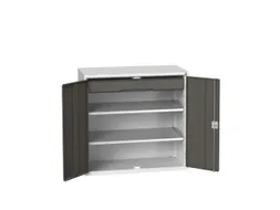 universele kast,HxBxD 1000x1050x550mm,2xStalen bodem,1lade(n)