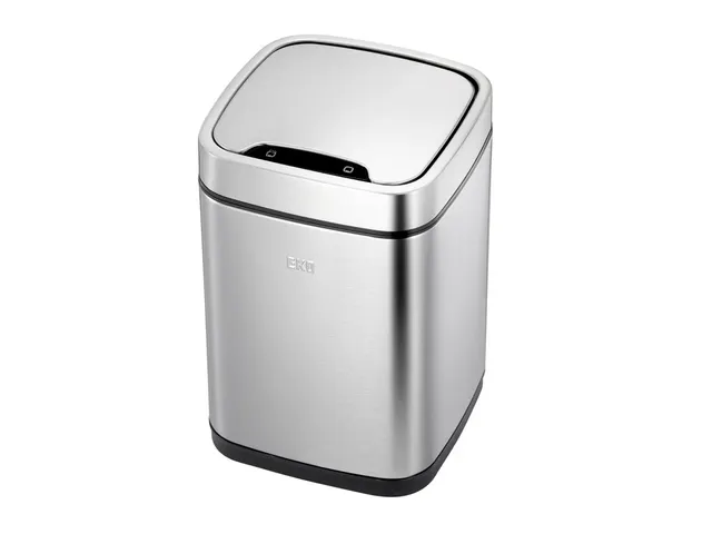 Stijlvolle Afvalbak EcoSmart Sensor Bin 6 Liter Mat RVS