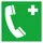 EHBO-bord,alarmtelefoon,wandbord,aluminium,lang nalichtend