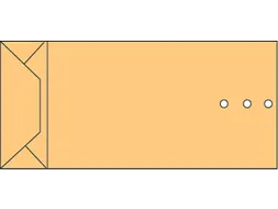Envelop Quantore Monsterzak 120x285x50mm 120gr Bruin