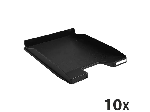 Brievenbak COMBO MINI 2 zwart