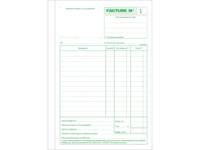 Manif Factuur/btw 21 x14,8 50bl dupli FR