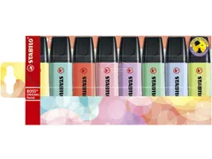 Markeerstift STABILO BOSS Original 70/8 pastel assorti etui à 8 stuks
