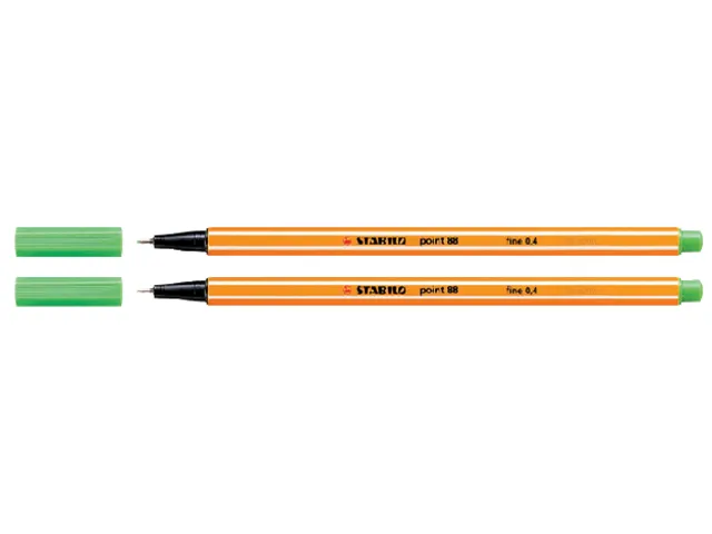 Fineliner STABILO point 88/43 Fin vert clair
