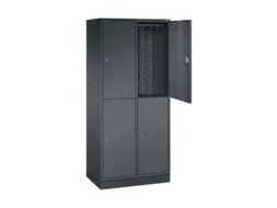 grootvolume garderobekast,HxBxD 1950x820x500mm,2x2vak.,vak B 360mm